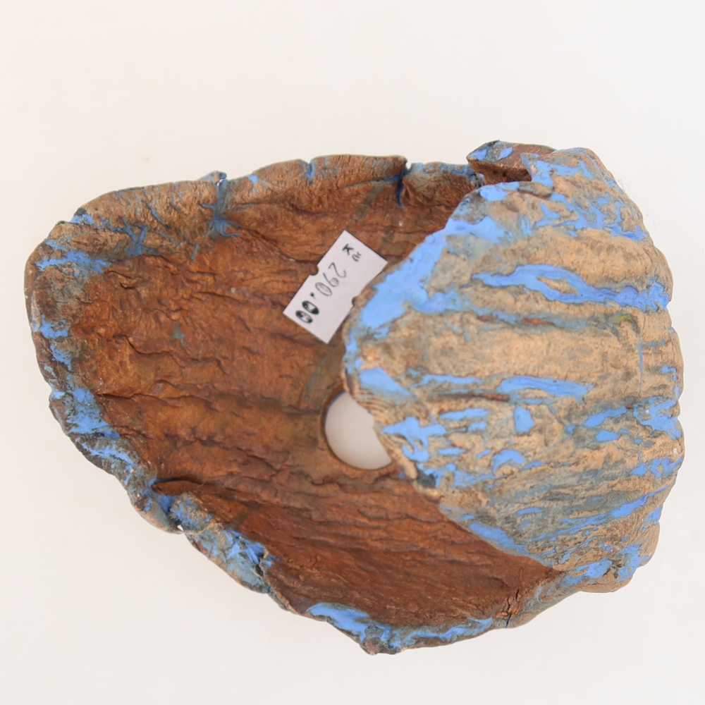 Keramikschale  11 x 10 x 11,5 cm, Farbe: Blau