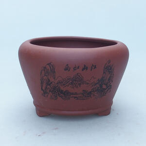 weiß aus Steinzeug hochwertige Keramik K&K Unterschale/Untersetzer Ø 26 cm rund für Bonsaischale/Pflanzschale Halle 