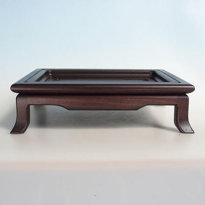 Holztisch unter Bonsai braun 32 x 25 x 9 cm - 1