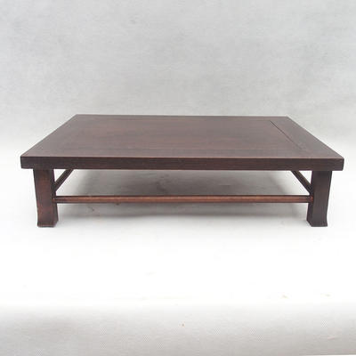 Holztisch unter dem Bonsai braun 40 x 30 x 9,5 cm - 1