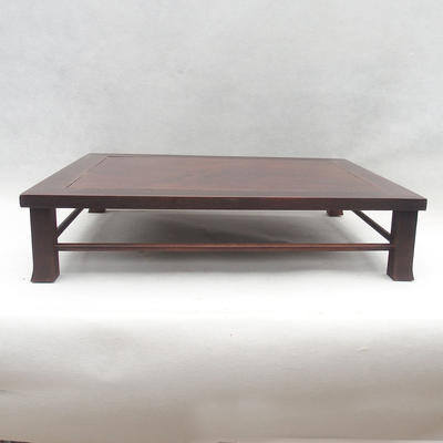 Holztisch unter dem Bonsai braun 50 x 40 x 10,5 cm - 1