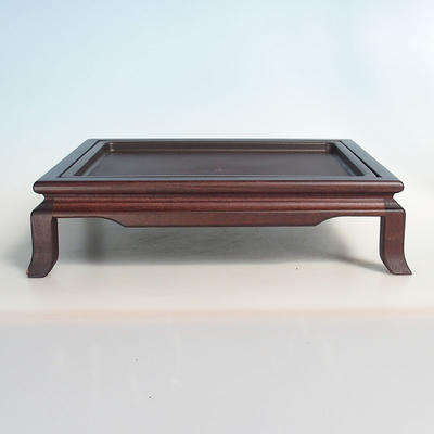 Holztisch unter Bonsai braun 39 x 31 x 10 cm - 1