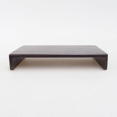 Holztisch unter Bonsai braun 17 x 11 x 3 cm - 1