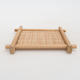 Holztisch unter Bonsai braun 12,5 x 12,5 x 1,5 cm - 1/3