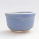 Mini Bonsai Schüssel 3 x 3 x 2 cm, Farbe blau - 1/3