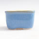 Mini Bonsai Schüssel 4 x 3,5 x 2,5 cm, Farbe blau - 1/3