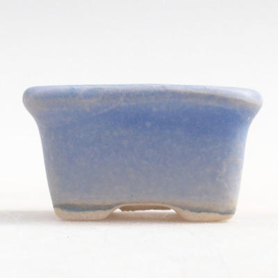 Mini Bonsai Schüssel 3,5 x 2,5 x 2 cm, Farbe blau - 1