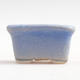 Mini Bonsai Schüssel 3,5 x 2,5 x 2 cm, Farbe blau - 1/3