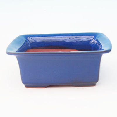 Bonsai Keramikschale H 11, blau - 1