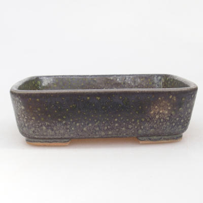 Keramik Bonsai Schüssel 15 x 12 x 4,5 cm, Farbe grün - 1