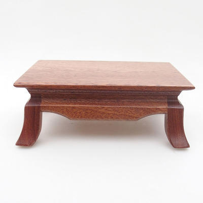 Holztisch unter Bonsai hellbraun 17,5 x 14 x 6,5 cm - 1