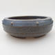 Keramik Bonsai Schüssel - 15 x 15 x 5 cm, Farbe blau - 1/3