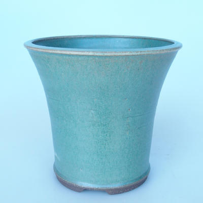 Keramik Bonsai Schüssel 22 x 22 x 20 cm Farbe grün - 1