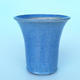 Keramik Bonsai Schüssel 20 x 20 x 20,5 cm Farbe blau - 1/3