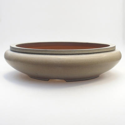 Bonsai-Schale 38 x 38 x 10 cm, Farbe grau - 1