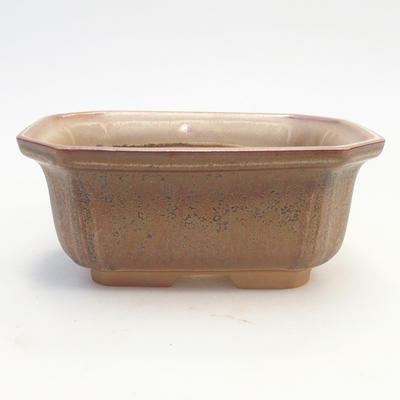 Bonsai-Schale 14,5 x 12 x 6,5 cm, braune Farbe - 1
