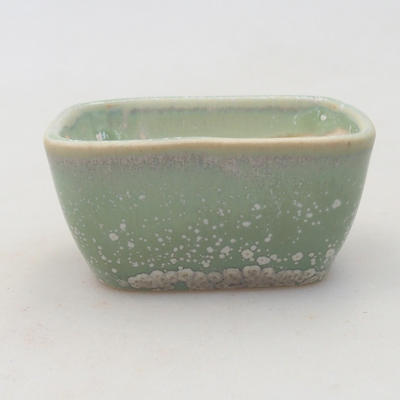 Mini Bonsai Schüssel 6 x 4,5 x 3 cm, Farbe grün - 1
