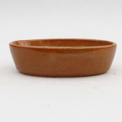 Keramik Bonsai Schüssel 2. Wahl - 15 x 9 x 4 cm, braune Farbe - 1
