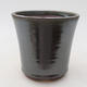 Keramik Bonsai Schüssel 10 x 10 x 10 cm, Farbe grün - 1/3