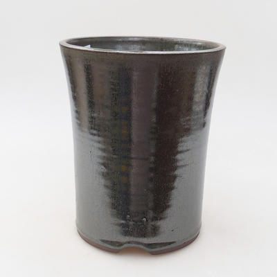 Keramik Bonsai Schüssel 14 x 14 x 17,5 cm, Farbe grün - 1