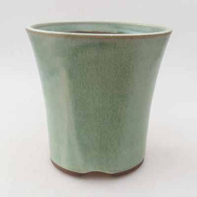 Keramische Bonsai-Schale 15 x 15 x 15 cm, Farbe grün - 1