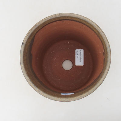 Keramische Bonsai-Schale 15 x 15 x 17,5 cm, Farbe braun - 1