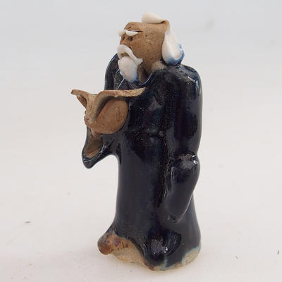 Keramik Figur - ein Weiser mit einem Buch - 1