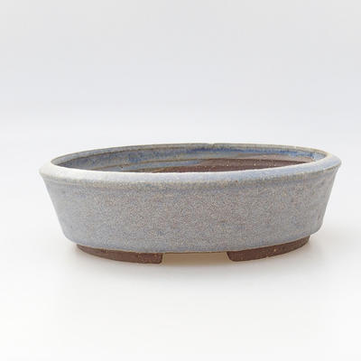 Keramische Bonsai-Schale 17 x 17 x 5,5 cm, Farbe blau - 1