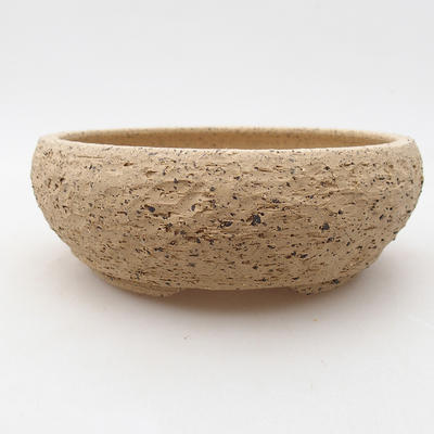 Keramische Bonsai-Schale 15,5 x 15,5 x 5,5 cm, graue Farbe - 1