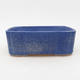 Keramische Bonsai-Schale 20 x 17 x 6,5 cm, Farbe blau - 1/4
