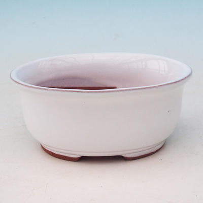 Keramik Bonsai Schüssel H 30 - 12 x 10 x 5 cm, weiß - 12 x 10 x 5 cm - 1