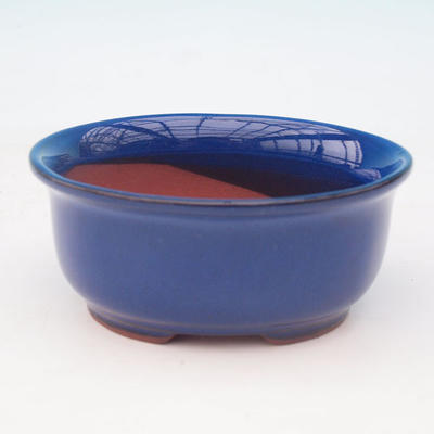 Keramik Bonsai Schüssel H 30 - 12 x 10 x 5 cm, Blau - 12 x 10 x 5 cm - 1