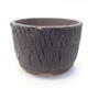 Keramik Bonsai Schüssel 12 x 12 x 8 cm, rissige Farbe - 1/4