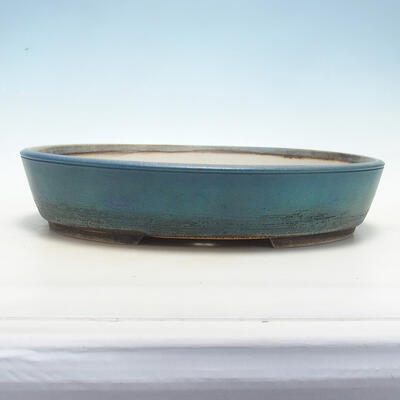 Bonsai-Schale 42 x 33 x 8,5 cm, Farbe blau - 1