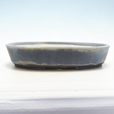 Bonsai-Schale 40,5 x 31 x 8 cm, Farbe grau - 1