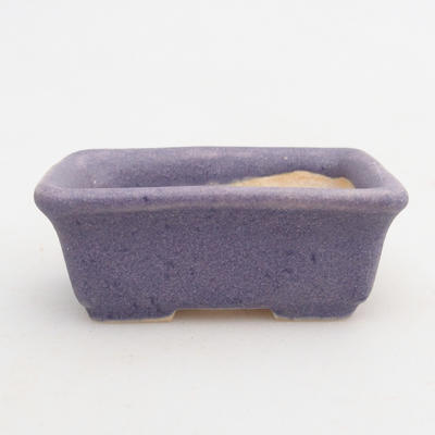 Mini-Bonsaischale 6 x 3,5 x 2,5 cm, Farbe violett - 1
