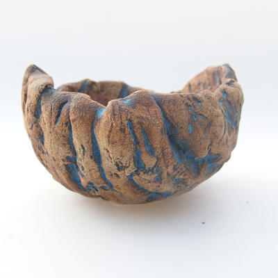Keramikschale 8 x 7 x 5 cm, Farbe blau - 1