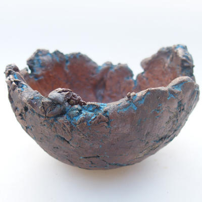 Keramikschale 8 x 8 x 5 cm, Farbe blau - 1