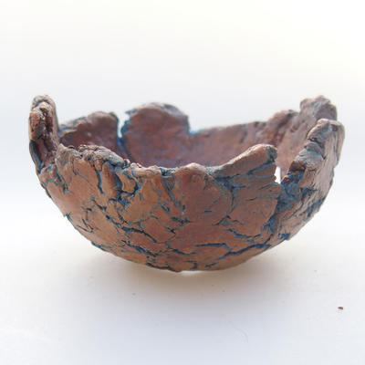 Keramikschale 6 x 6 x 4 cm, Farbe blau - 1