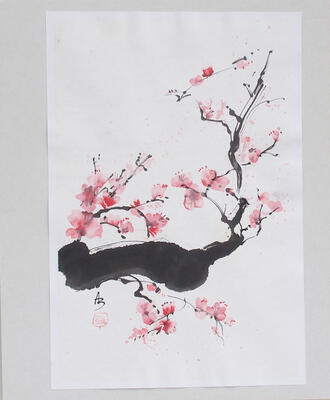 Kalligraphie - Sakura