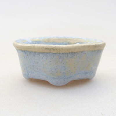 Mini Bonsai Schüssel 4 x 3 x 2 cm, Farbe blau - 1