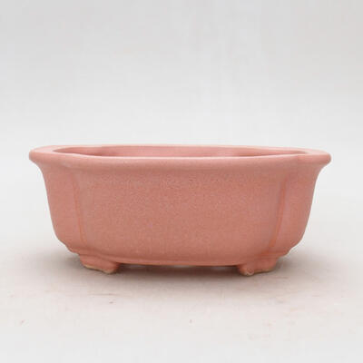 Bonsaischale aus Keramik 13 x 10 x 5,5 cm, Farbe Rosa - 1
