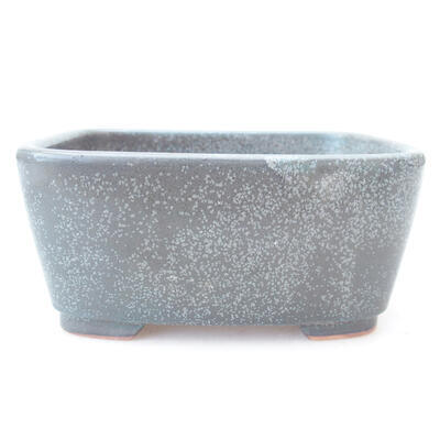 Bonsaischale aus Keramik 13 x 10 x 6 cm, Farbe grau - 1