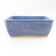 Keramische Bonsai-Schale 14,5 x 11 x 5 cm, Farbe blau - 1/3