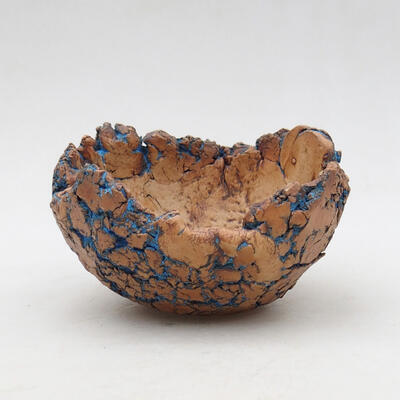 Keramikschale 9 x 8,5 x 5 cm, Farbe naturblau - 1