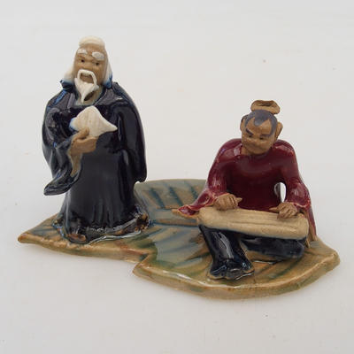 Keramikfigur - zwei weise Männer - 1