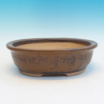Bonsai Keramikschale CEJ 56, braun - 1