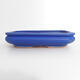 Bonsaischale aus Keramik 18,5 x 14 x 4,5 cm, Farbe blau - 1/3