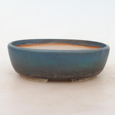 Bonsai-Schale 20 x 15,5 x 6 cm, Farbe blau - 1