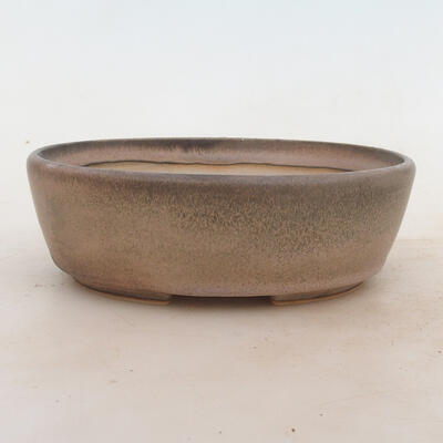 Bonsai-Schale 18 x 13 x 6 cm, Farbe grau - 1